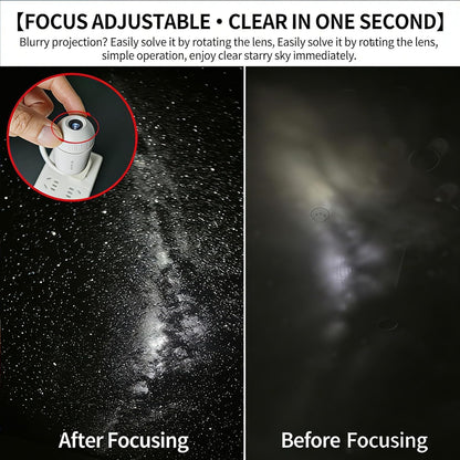 Galaxy Projector stars projection